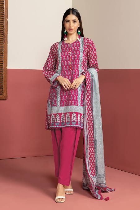 KHAADI 3PIECE PRINTID