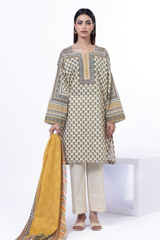 KHAADI 3PIECE PRINTID